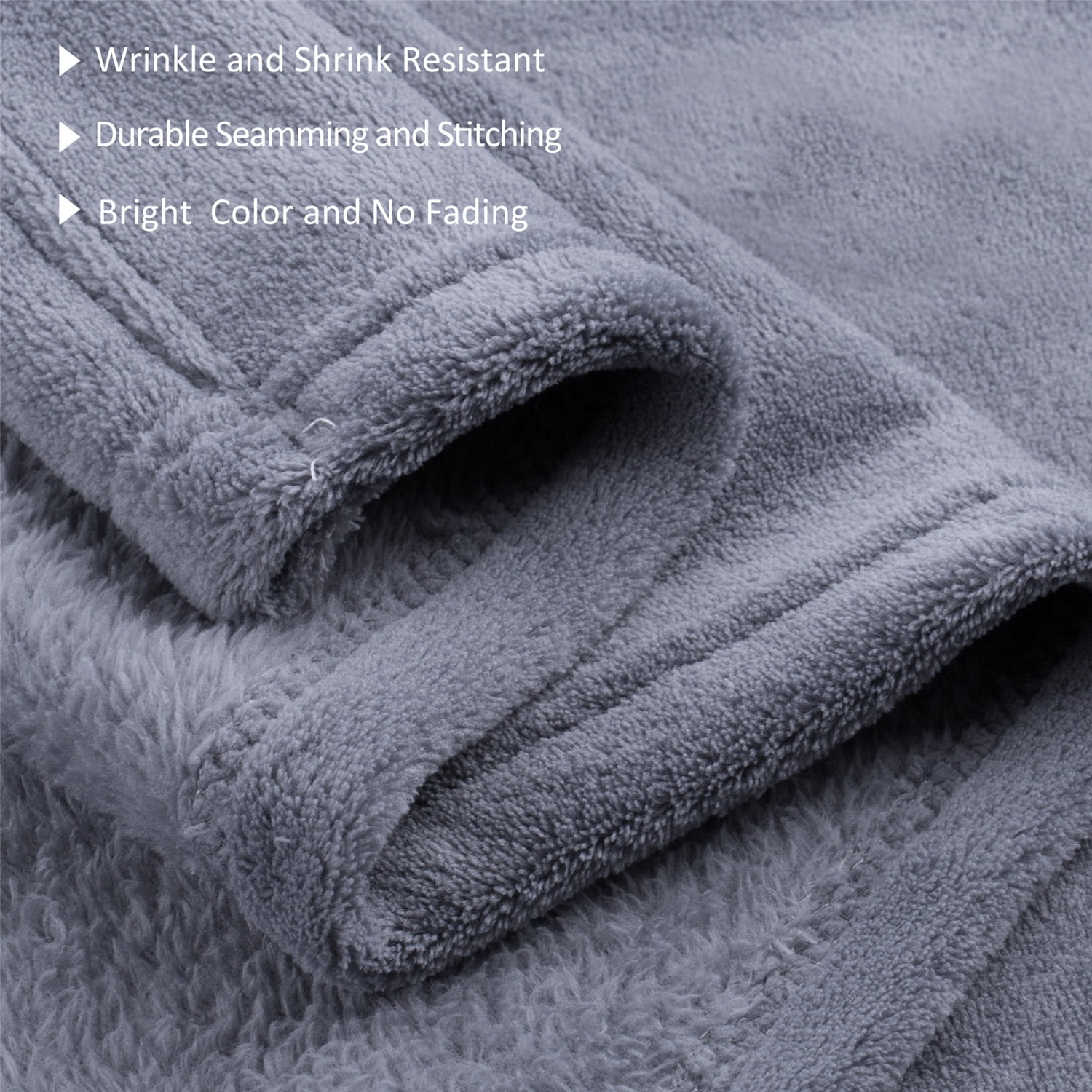Throw Blanket 50"x60" Soft Flannel Fleece Throw Blanket for Sofa Couch Travel