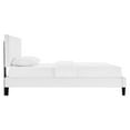 thumbnail image 5 of Modway Roxanne Performance Velvet Full Platform Bed in White, 5 of 10
