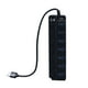thumbnail image 1 of Concentradores de redes de computadoras concentrador USB con interruptor independiente 7 puertos livianos compatibles con múltiples dispositivos para dispositivos ANGGREK Otros, 1 of 7