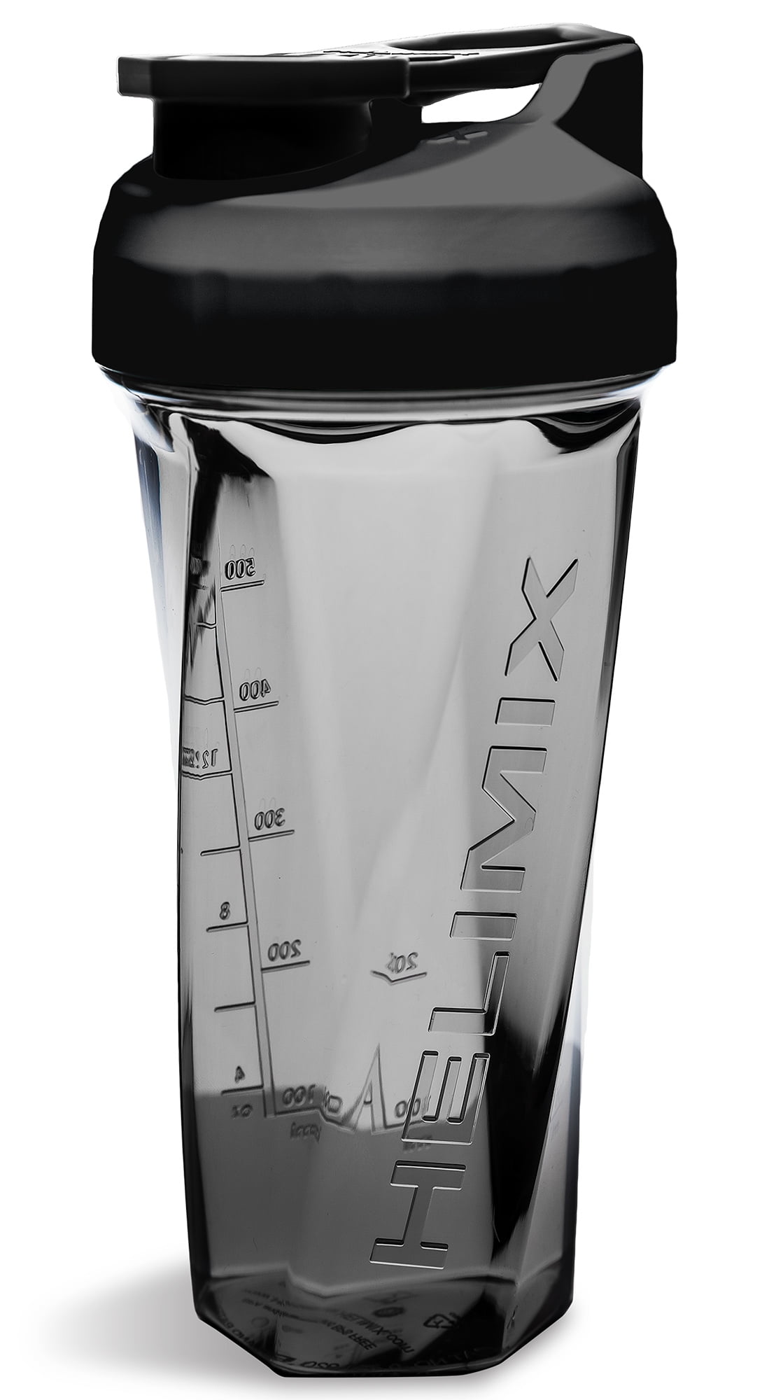 Helimix 2.0 Vortex, Black, Portable PreWorkout Blender Shaker Bottle