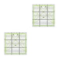thumbnail image 4 of Matsuzay Regla de retazos, accesorio de plantilla alineada para costura acrílica, accesorio de acolchado, recorte Manual, herramienta de Type2 NO2, 4 of 6