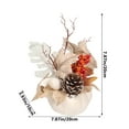 thumbnail image 2 of YIMWNYI Fall Decorations Simulated Pumpkin Maple Leaf Halloween Table Centerpiece, Thanksgiving Party Decor, Autumn Home Ornament, Decorative Props for Wedding and Events, 2 of 7