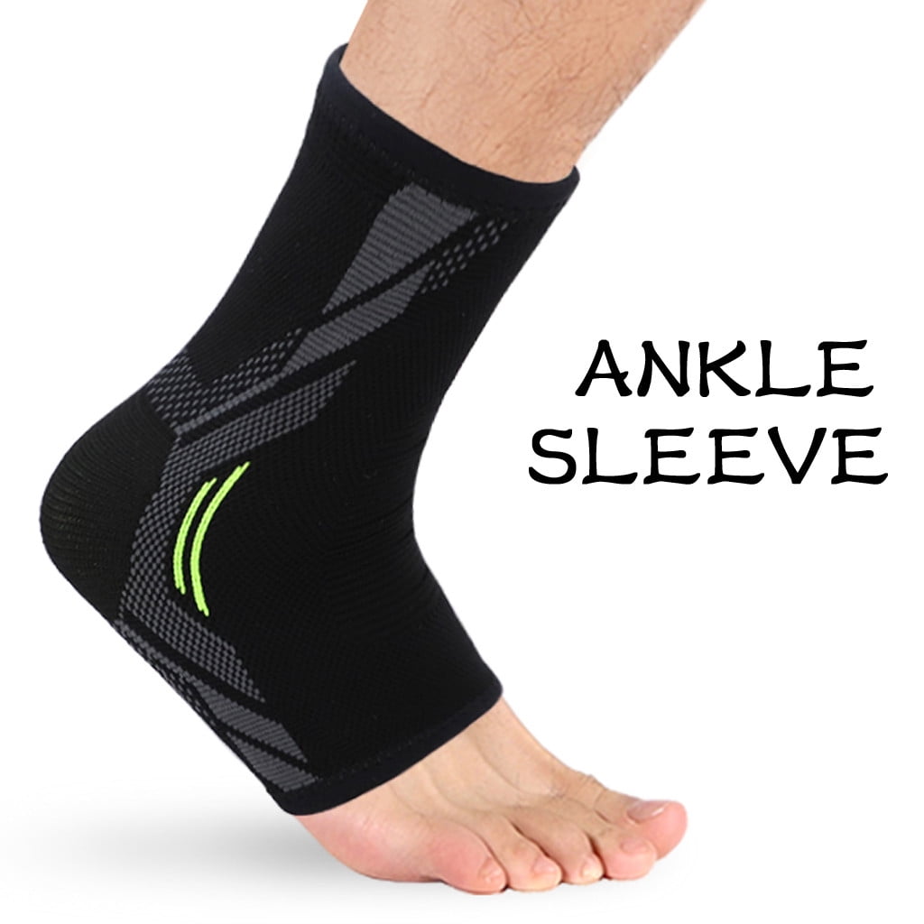 Size : L Sock Sleeves with Ankle Brace Straps Ankle Protector Support Socks for Support and Pain Relief