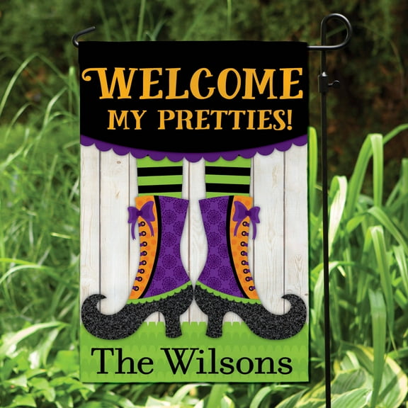 Personalized Welcome My Pretties! Yard Flag