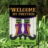 Personalized Welcome My Pretties! Yard Flag
