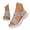Beige, variant on Women's Casual Platform Sandals Low Heel Summer Breathable Open Toe Mesh Design Footwear