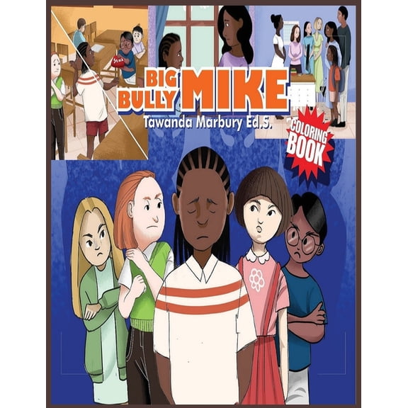 Big Bully Mike Coloring Book, (Paperback)