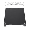 thumbnail image 2 of Ender-3V3 SE 3D Printer Replacement Part: 235×235×2.2mm Spring Steel Build Plate Kit - Compatible with Creality Ender-3V3 SE, Includes 1 Spring Steel Platform Plate Assembly, 2 of 4