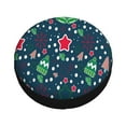 thumbnail image 3 of Bingfone Christmas Spare Tire Cover Weatherproof Universal Wheel Protectors For Rv Camper Travel Trailer Suv Truck 17 Inch, 3 of 9