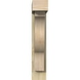 thumbnail image 2 of Ekena Millwork 6"W x 20"D x 32"H Funston Block Rough Sawn Bracket w/ Offset Brace, Douglas Fir, 2 of 25