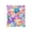 Pastel Teddy, variant on Floral Teddy Bear Flannel Fleece Blanket, Colorful 3D Look Animal and Flower Print Soft Throw Blanket for Sofa Couch Bed Bedroom Reading and Home Decor, 39.37 x 27.56 Inch