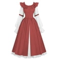 thumbnail image 5 of Dpytoraw Dress For Women Traditional Casual Dirndl Skirt Outfit Womenâs Jumpsuit Dress Two-Piece Set, 5 of 5