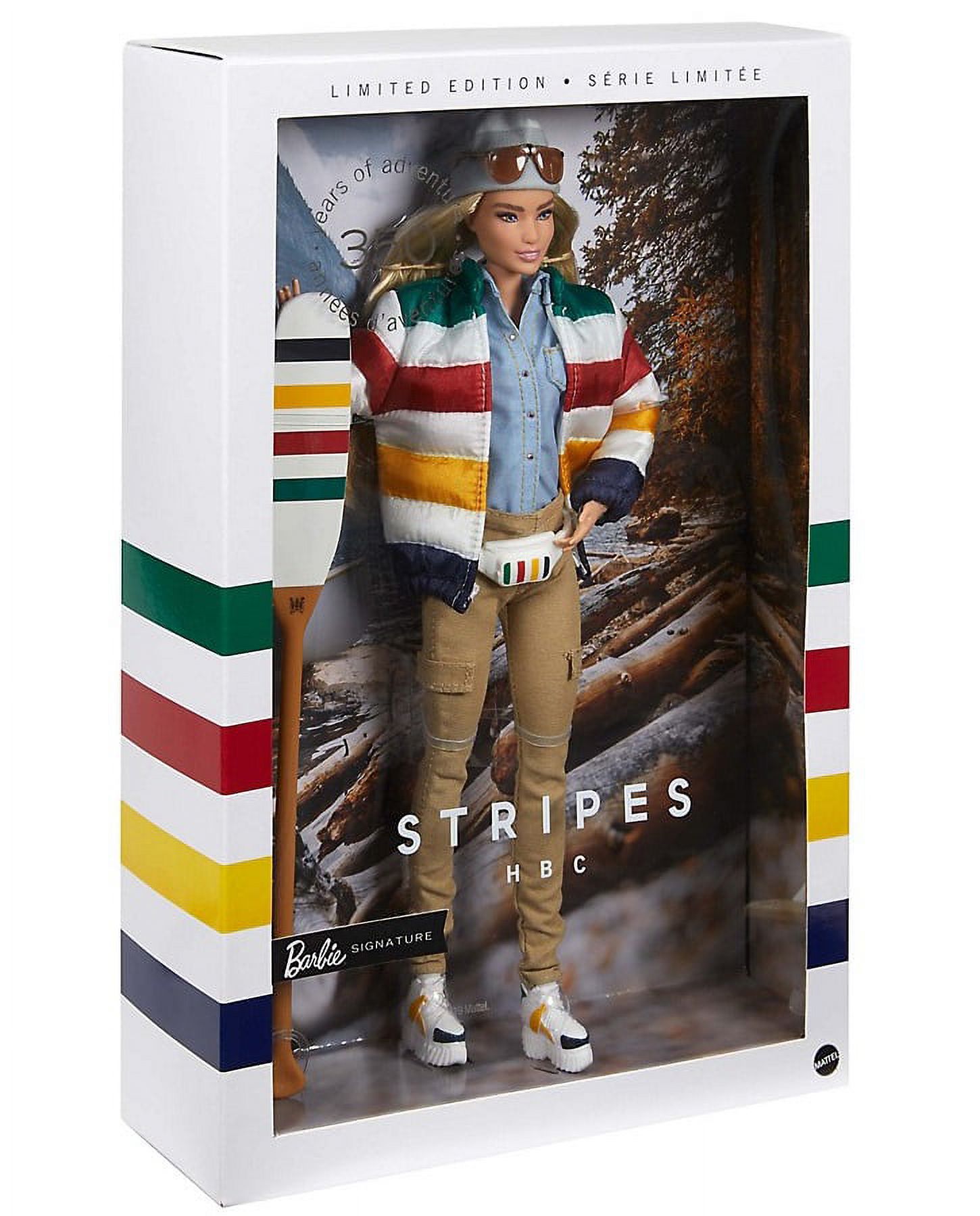 Hbc Stripes Barbie Doll Walmart