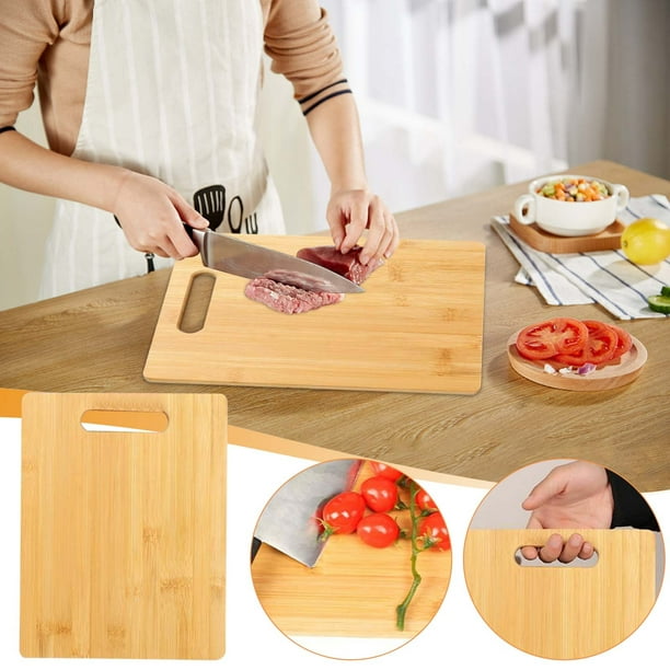Dvkptbk Cutting Boards Cooking Board Inner Handle Thawing Board and Wood  Cutting Board Travel Fruit Chopping Board Camping Portable Small Vegetable  Board Kitchen Gadgets on Clearance 