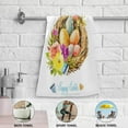 thumbnail image 5 of Watercolor Colorful Eggs Hand Towels, Happy Easter Kitchen Towel Ultra Soft and Absorbent,Decorative Fingertip Face Towel for Bathroom Hotel, 2 PCS, 28.3"x 14.4", 5 of 5