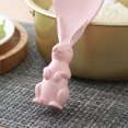 thumbnail image 1 of Rice Cooker Spoon Plastic Rice Cooker Spoon; Plastic Scoop Wheat Fiber Animal Shape Non-stick Kitchen Spoon, Pink, 1 of 8