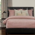 thumbnail image 4 of SIScovers Mixology Padma 6-piece Bed Cap Comforter Set with Sewn Corners French Pink Queen 6 Piece Modern & Contemporary, Casual, Mid-Century Modern, 4 of 5