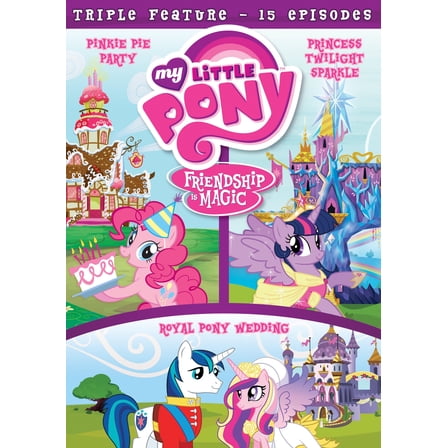 My Little Pony: Friendship is Magic 3-Movie Collection (Walmart Exclusive) (DVD), Family, Shout! Factory