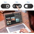 thumbnail image 3 of Webcam Cover Slide,[6 Pack] Ultra-Thin Laptop Web Camera Cover Compatible with MacBook,Laptop,PC,Computer,iMac,iPad, iPhone Cell Phone etc, Black, 3 of 7