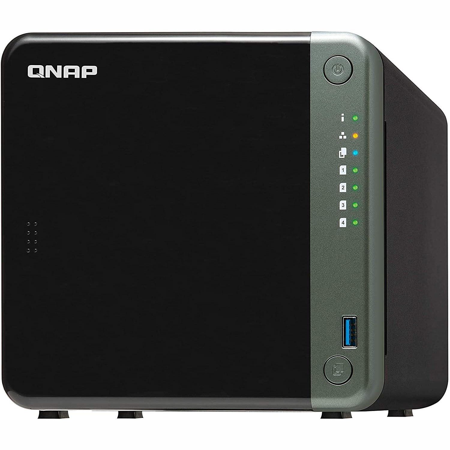 QNAP TS-453D 4G【NAS】 QNAP TS-453D-4G 4 Bay NAS. Intel Celeron J4125 quad-core 2.0GHz
