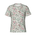 thumbnail image 3 of Naloa Fairy Floral Men's T-Shirt Sport T-shirt Men's Basic Tee Casual Men's Shirt, Round Neck, Short Sleeves - Large, 3 of 5