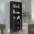 thumbnail image 2 of Sauder Select Engineered Wood Bookcase with Doors in Raven Oak Finish, 2 of 13