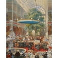 thumbnail image 3 of Eugène Lami 15x18 Black Modern Framed Museum Art Print Titled - Opening of the Great Exhibition, 1 May 1851 (1851), 3 of 5