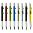 thumbnail image 1 of EGNMCR Pens 6 In 1 Multifunctional Screwdriver Tool Caliper Level Scale Ball Point Pen 10ml Ballpoint pen, 1 of 8