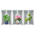 thumbnail image 2 of XWSHYW Decoraciones para El Hogar Plantas de Calcoma En Plantas y Macetas En Pasillos, Escaleras, Pintura Decorativa, Murales En Plantas y Flores En Paredes de Restaurantes En Hoteles., 2 of 3