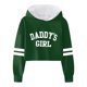 thumbnail image 1 of Gibobby Sudadera para Niñas Niños Casual Suelto Activo Mangas completas Sudaderas con capucha Sudaderas con capucha corto Estampado de Tops cortos para a(Verde, 10-12 Años), 1 of 4