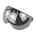 thumbnail image 1 of Lente de visera abatible hacia abajo para cascos de motocicleta broches, instalación simple, compacta y ligera Plata, 1 of 7
