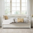 thumbnail image 2 of Twin Daybed, Heavy Duty Metal Slats, for Living Room, Bedroom, Guest Room, Space Saving, 2 of 8