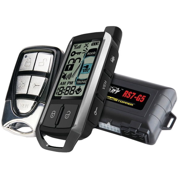 CrimeStopper RS7G5, 2-Way Remote Starter, Operating Range for Automotive