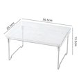 thumbnail image 4 of Acrylic parent Desktop Storage Box Student Dormitory Office Storage Rack Household Foldable Hei, 4 of 5