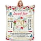 thumbnail image 1 of LHSHID 70th Birthday Gift for Women Happy 70 Year Old Gift Blanket 70th Birthday Gift Ideas for Her 70th Birthday Decorations for Women Mom Wife Sister Friends 60"x80", 1 of 7