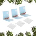 thumbnail image 3 of Paquete de 3 Tarjetas de Felicitación Navideñas con Hermoso árbol de Navidad Papá Noel Papá Noel Elk Adecuado para Cualquier Persona - Coche de ciervos de Navidad Macarena Tarjeta de felicitación de año nuevo, 3 of 8