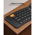thumbnail image 2 of ProtoArc Ergonomic Foldable Keyboard Mouse, XKM03 Portable Folding Bluetooth Keyboard Mouse Combo for Business and Travel, Split Design, 3 Bluetooth,, 2 of 9