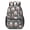 Hedgehog and Jam, variant on Hedgehog and Diamond White Pattern 17" School Backpacks for Teens,Waterproof Oxford Fabric,S-Shape Padded Straps for School,Travel,Hiking,Camping