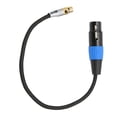 thumbnail image 2 of 3 Pin XLR Female To Female Cable, XLR Female To Mini XLR Female Sound Cable Double Shielding Design HiFi Sound Quality  For Microphones For Cameras 1m/3.3ft, 2 of 8