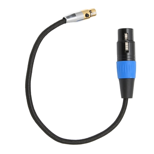 Cable de altavoz XLR hembra a hembra, XLR hembra a mini XLR hembra a hembra Cable de sonido Pin Cable de interconexión XLR hembra a hembra Rendimiento de primer nivel