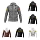 thumbnail image 2 of Sudadera con capucha y cremallera 2024 Penrith Panthers Media Jersey - Gris (nombre y número personalizados), 2 of 5