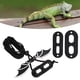 thumbnail image 5 of Cuerda de correa de lagarto, arnés de reptil de cuerda de tracción de reptil de mascota de cuero de PU multifuncional, 5 of 8