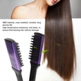 thumbnail image 3 of Cepillo alisador de cabello con cerdas antiestáticas, peine de doble cara con pinza y mango ergonómico., 3 of 5