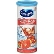 Ocean Spray: Sugar Free Ruby Red Drink Mix, 2.50 oz