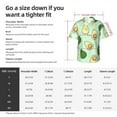 thumbnail image 5 of Disketp Hawaiian Shirts For Men,Avocado Print Mens Casual Short Sleeve Button Down Shirts Beach Shirt, 5 of 7