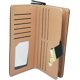 thumbnail image 5 of Cartera de mujer Patrón de hoja hueca Bifold Leather Lady Long Wallet Monedero Cremallera Regalo kaili Sencillez, 5 of 5