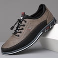 thumbnail image 3 of Men's Lightweight Casual Walking Shoes, Elastic Lace Fashion Daily Sneakers, 3 of 5