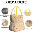 thumbnail image 3 of Golden Retriever Drawstring Lunch Bag Women - Drawstring Lunch Bag Insulated for Work Office - Stain-Resistant Large Lunchbags for Women with Multi-Pockets, 3 of 6