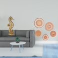 thumbnail image 2 of Estatua de resina,Estatua de resina para decoración del hogar,manualidades,oro,Manualidades de pared,Decoración para colgar en la pared,ratán artesanal tejido,Juego de decoración de pared, 2 of 8
