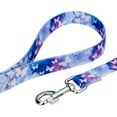 thumbnail image 3 of Country Brook Petz® 1/2 Inch Watercolor Butterflies Dog Leash, 4 Ft, 3 of 4
